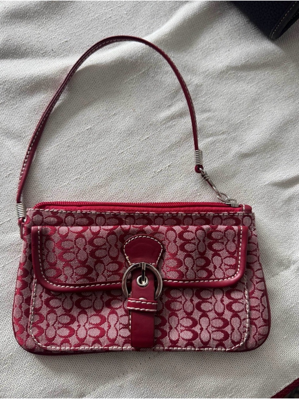 Vintage Coach Mini SoHo Signature Wristlet y2k